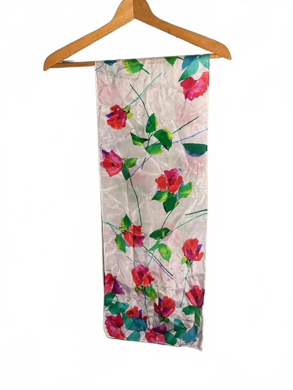 Liz Claiborne Floral Silk Scarf